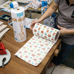 Spunlace Nonwoven Manufacturer - Custom Printed Cartoon for Face Mask