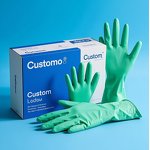 Vinyl Nitrile Gloves Factory - Black Vinyl Powder Free Nitrile Blended