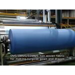 SMS Nonwoven Factory - 100% PP 17-35gsm Anti-UV Fusible Fabric