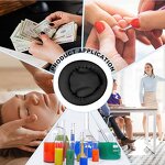 Latex Finger Cot Factory - Black Disposable for Electronic Repair Handmade