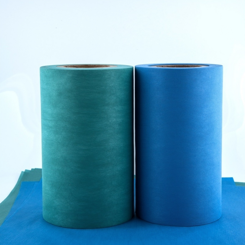 Medical Nonwoven Manufacturer - 35-45g Sms/Smms/Ssmms Fabric Roll