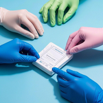 Vinyl Nitrile Gloves Factory - Black Vinyl Powder Free Nitrile Blended