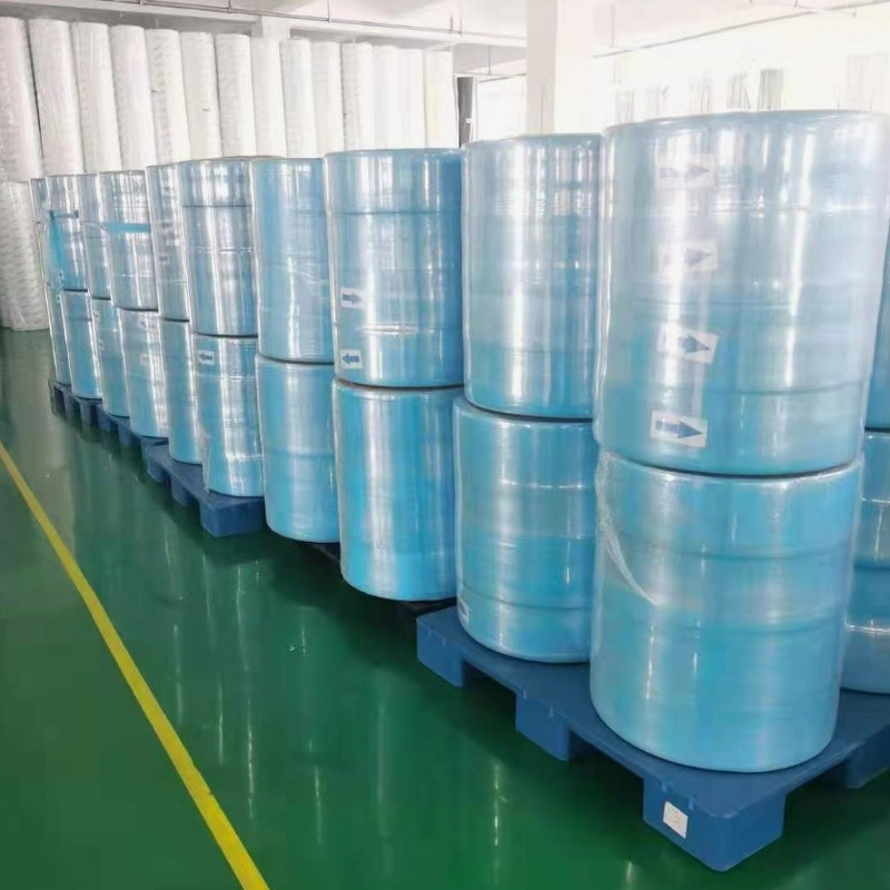 Medical Gown Fabric Factory - Antibacterial Blue PP Spunbonded Non Woven