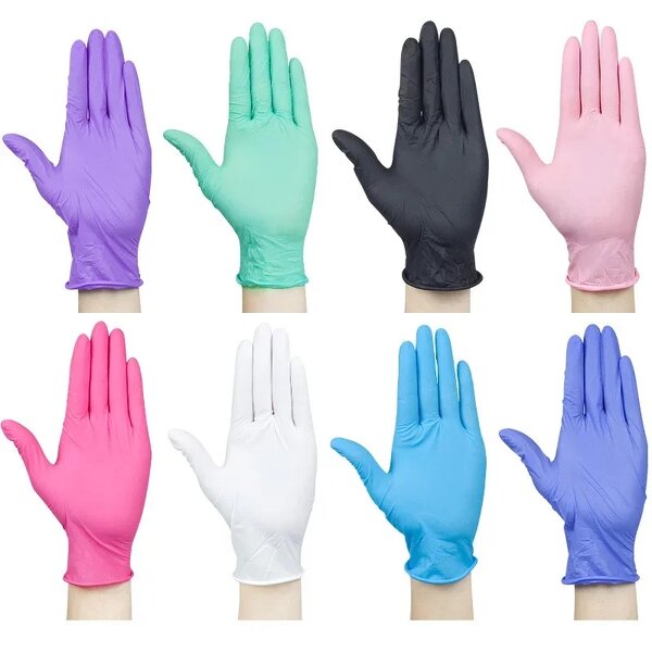Nitrile Gloves Factory - CE 5Mil 6Mil Powder Free Disposable Examination