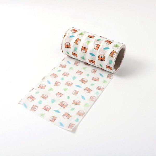 Spunlace Nonwoven Manufacturer - Custom Printed Cartoon for Face Mask