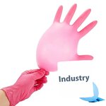 Nitrile Gloves Factory - CE 5Mil 6Mil Powder Free Disposable Examination