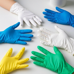 Vinyl Nitrile Gloves Factory - Black Vinyl Powder Free Nitrile Blended