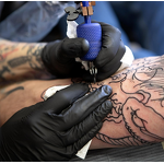 Blue Nitrile Gloves Manufacturer - Powder-Free Disposable Safety Black