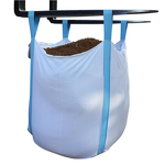 FIBC Bag Factory - U Panel White Top Open 4 Loops 1000kg Loading