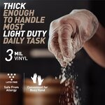 Nitrile Gloves Manufacturer - Custom XL 100 Pcs Black Blue 5 6 Mil Powder Free