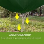 Weed Barrier Fabric Factory - Heavy Duty Non-woven Green for Garden