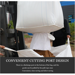 FIBC Bulk Bag Factory - 1 Ton with Spout Bottom for Industrial Sand