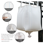 FIBC Bulk Bag Factory - 1 Ton with Spout Bottom for Industrial Sand