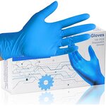 Examination Gloves Factory - 4-6mil Black Pure Food Disposable Nitrile
