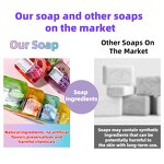 Lavender Loofah Soap Manufacturer - Factory Price OEM 100g Natural Essential Oils Acne Removal