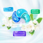 Laundry Pods Manufacturer - Free Sample 4-in-1 Sakura Scent Hypoallergenic Anti-Static