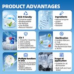 Dishwasher Tablets Manufacturer - Free Sample Quick Clean 1Hour Cycle Pre-Soak Action Fast