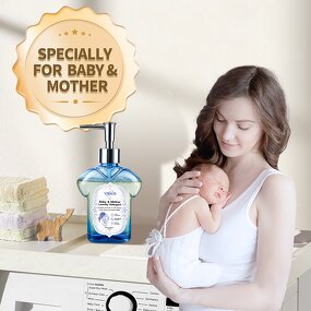 Baby Laundry Liquid Manufacturer - Hot Selling Eco-Friendly Hypoallergenic Sensitive Skin Safe