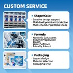 Dishwasher Pods Manufacturer - Free Sample Portable 12g Quick Dissolve Concentrated Stain