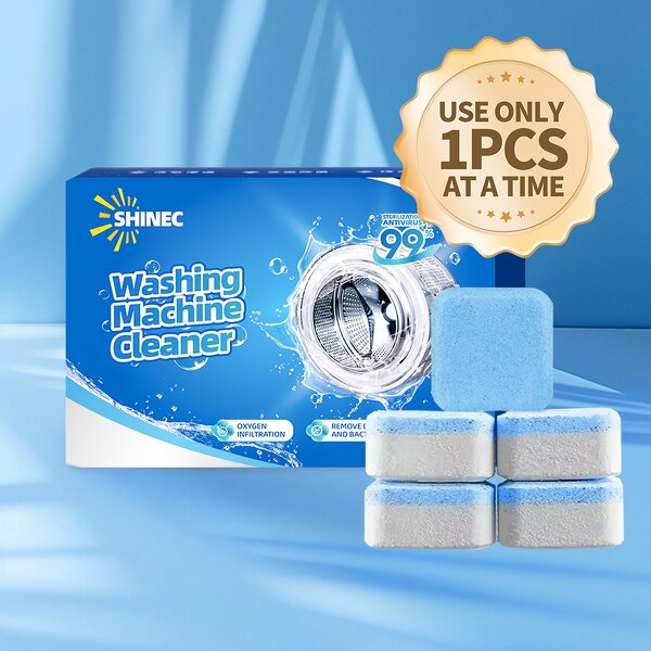 Hard Water Cleaner Tablets Manufacturer - Free Sample HE Formula Limescale Remover Halal Certified