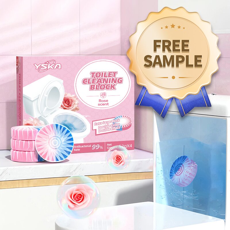 Bathroom Cleaning Block Manufacturer - Free Sample Disposable Eco-Friendly Sustainable All-Season