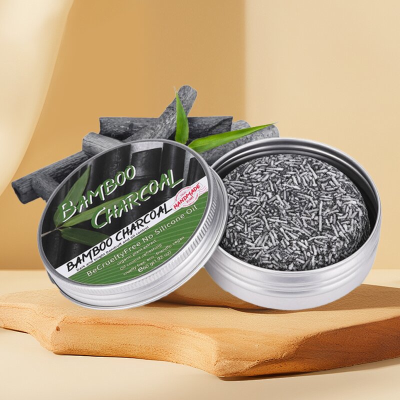 Anti-Dandruff Shampoo Bar Manufacturer - Factory Price 60g Natural Plant Fluffy for Curly Hair