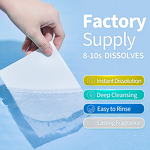 Laundry Sheet Manufacturer - Free Sample Custom Size Long Lasting Fabric Softener Stain Removal