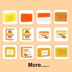 Turmeric Soap Manufacturer - Free Sample Custom Logo 65g Natural Plant Handmade Lightening