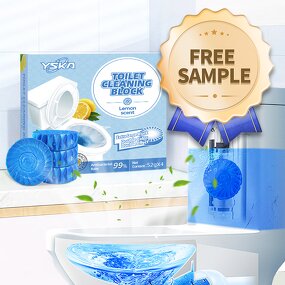 Toilet Tank Cleaner Tablets Manufacturer - Free Sample Durable Blue Automatic Bubble Bowl Scour