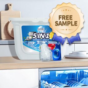 Bio-Enzyme Dishwasher Pods Manufacturer - Free Sample Eco-Friendly Water Soluble Efficient