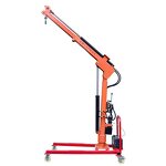 Vehicle-mounted Crane Manufacturer - 1 Ton Electric with Cable Hoist Remote Control