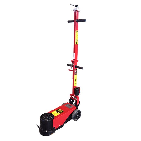 Air Hydraulic Jack Manufacturer - Long Arm Two Stage 40/80 Ton Heavy Duty