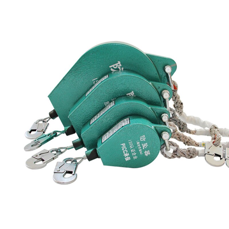 Fall Arrester Manufacturer - 100kgs Wire Rope Fall Protector Anti Dropping