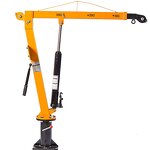Pickup Truck Crane Factory - 500-1000kg 1 Ton Mini with Electric Winch