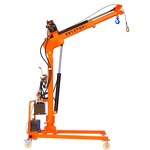 Mini Truck Crane Factory - Portable 1000kg Telescopic Boom Electric Mobile