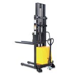 Semi Electric Stacker Manufacturer - High Quality 1000-1500kg Capacity Mini