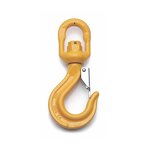 Crane Hook Manufacturer - with Latch Alloy Steel Swivel Eye Hook