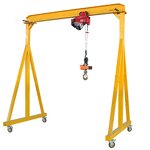 Shop Crane Manufacturer - 1 Ton Hydraulic Manual Foldable Portable Hoist