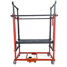Electric Scaffold Factory - Adjustable 6m Portable with Motor Construction
