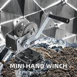 Electric Winch Manufacturer - Horizontal Lifting Hand Crank 710W 10m Rope