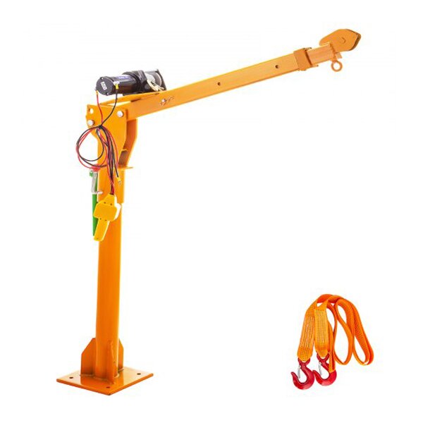 Truck Mounted Crane Factory - DC 12V/24V 1000kg Lifting Capacity Electric