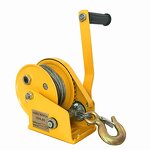 Manual Winch Manufacturer - Portable Lightweight Steel Hand Operated with Rope