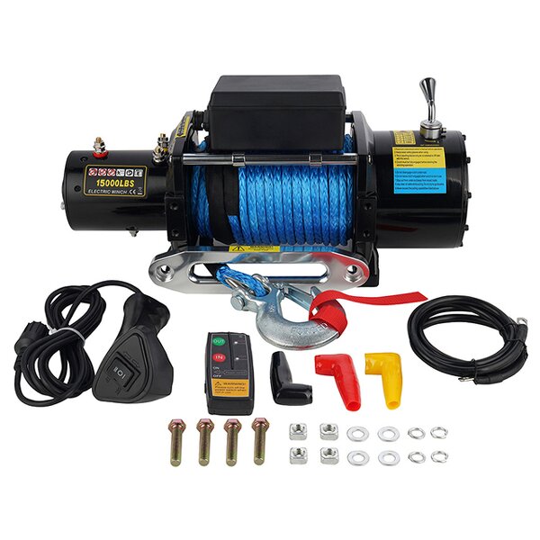Electric Winch Manufacturer - 13000lbs IP67 SUV Wired/Wireless Synthetic Rope