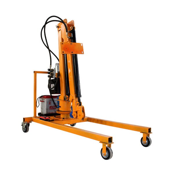 Portable Crane Manufacturer - Automatic 360 Degree Rotary Hydraulic Folding