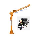 Truck Mounted Crane Factory - DC 12V/24V 1000kg Lifting Capacity Electric