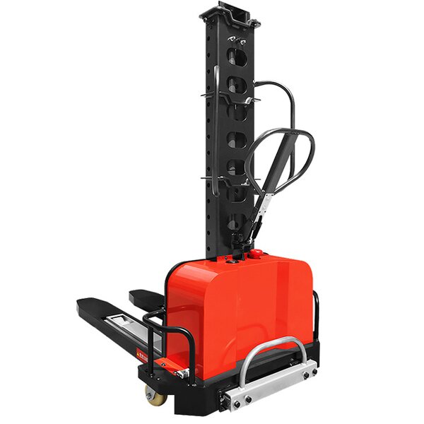 Electric Stacker Factory - Self Loading Portable Forklift Lifting Platform