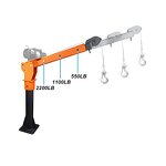 Pickup Truck Crane Factory - 500-1000kg 1 Ton Mini with Electric Winch
