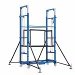 Electric Mast Lift Manufacturer - 110V 500KG 6m Vertical Mobile Scaffolding