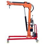 Mini Truck Crane Factory - Portable 1000kg Telescopic Boom Electric Mobile