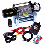 Recovery Winch Manufacturer - 12V 12000LBS 4x4 Bumper with Steel Wire Rope